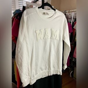 White Comfort Colors Sweatshirt